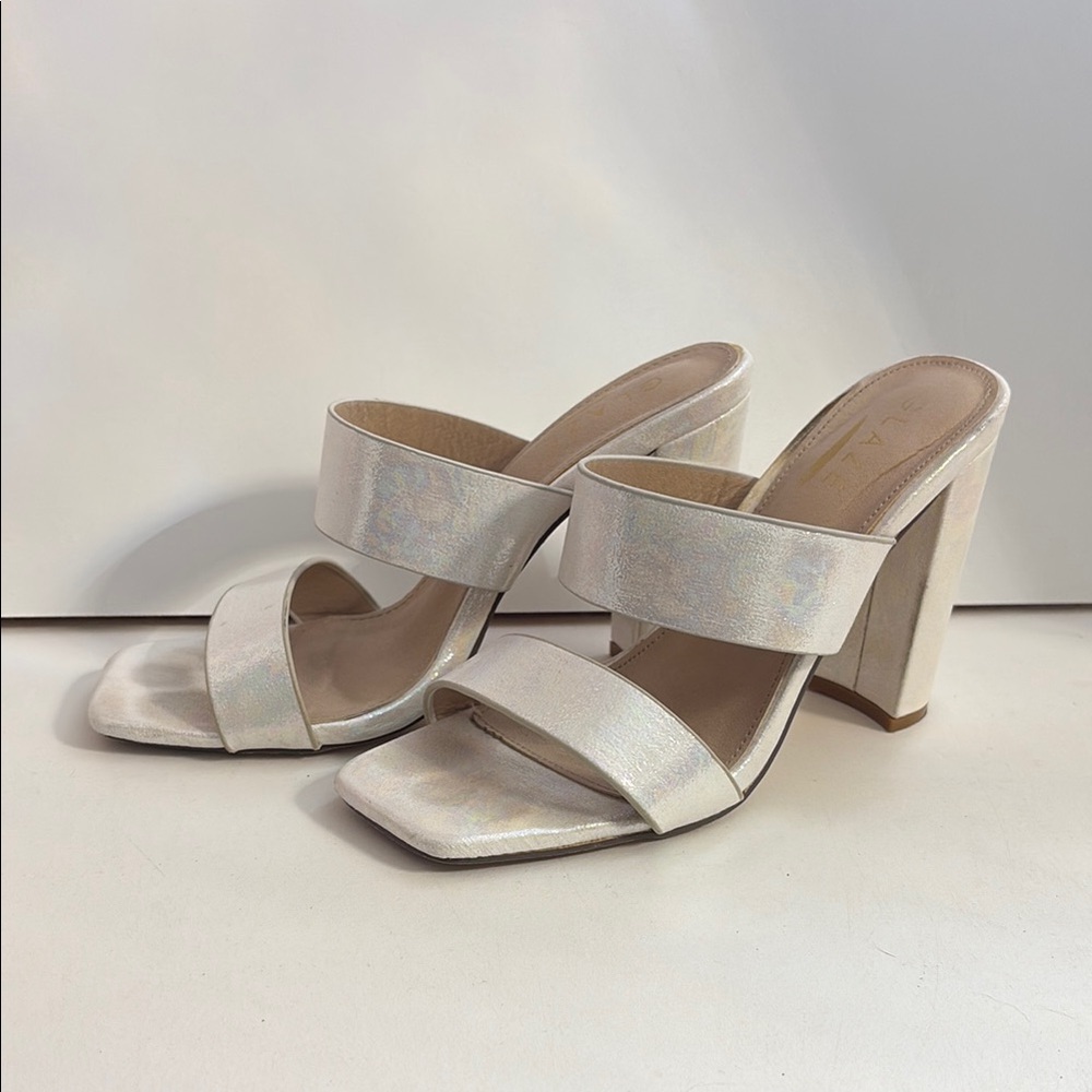 Elegant Cream Women's Heels